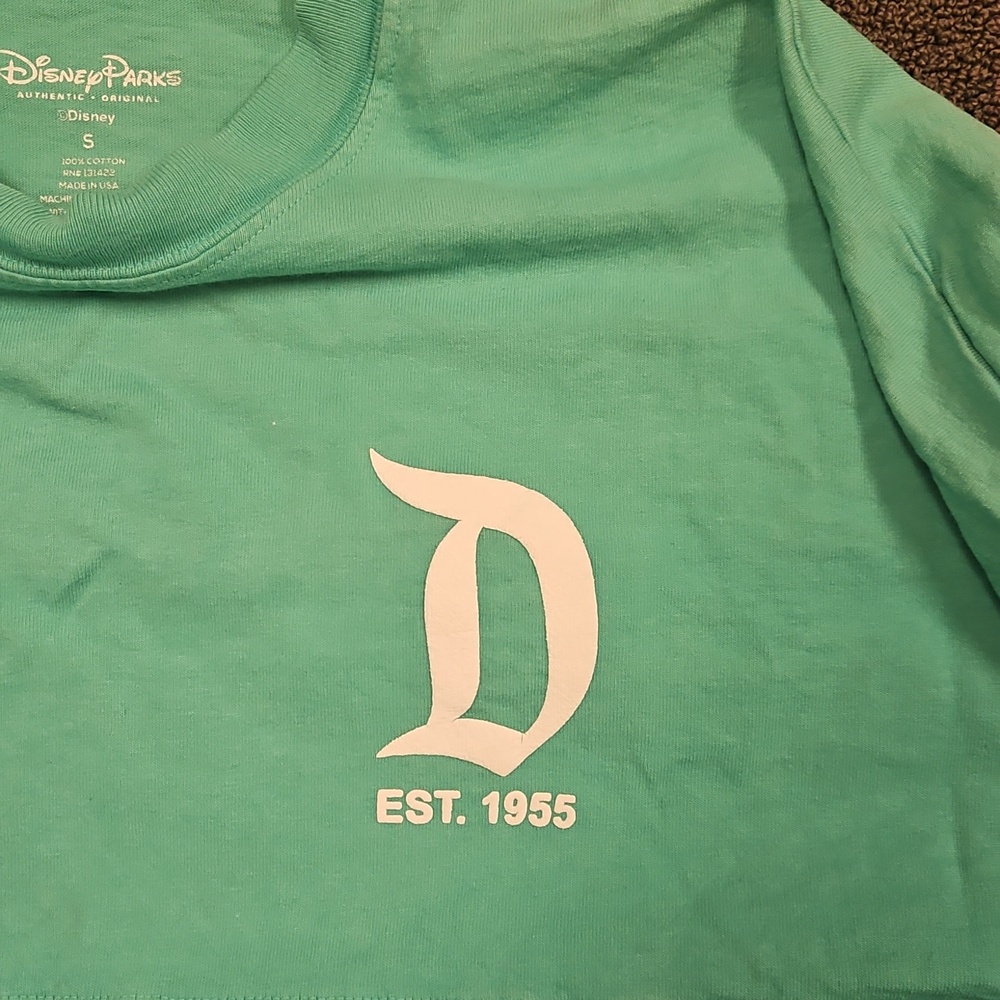 Disney Teal Long-Sleeve Disneyland Resort Logo Shirt - Picture 4 of 4